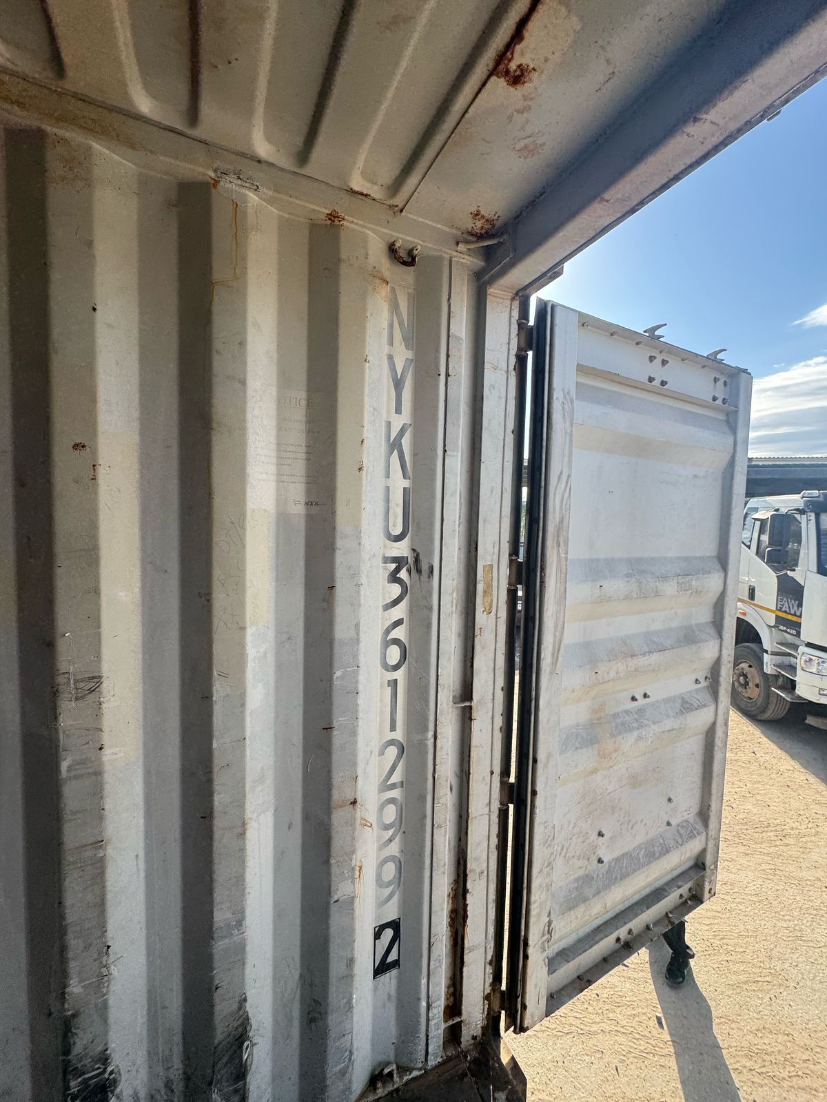 Морской контейнер NYKU3612992